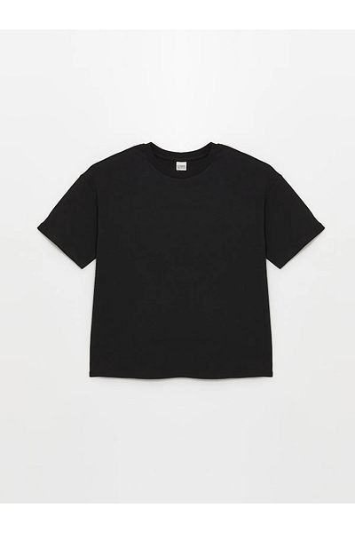 LC Waikiki Crew Neck Basic Short Sleeve Girl's T-Shirt