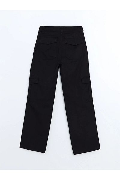 LC Waikiki Standard Fit Gabardine Women's Cargo Pants
