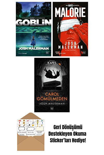 İthaki Yayınları Goblin + Malorie: Bir Kafes Romanı + Carol Gömülmeden