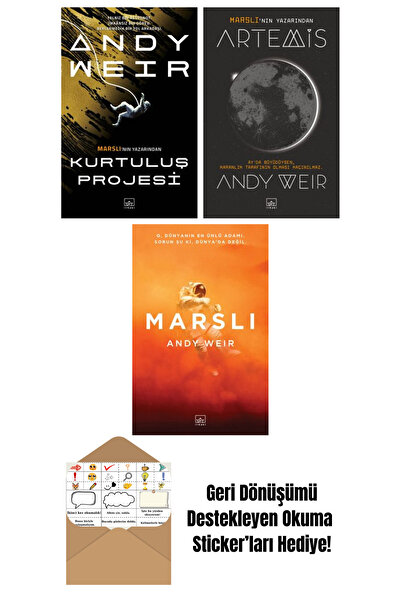 İthaki Yayınları Kurtuluş Projesi + Artemis + Marslı