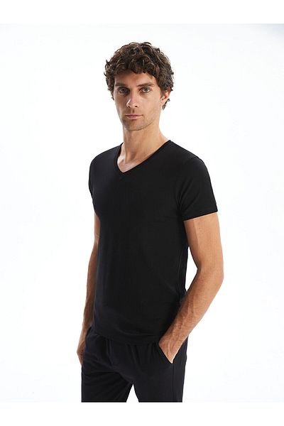 LC Waikiki V-Neck Short Sleeve Men's Athlete