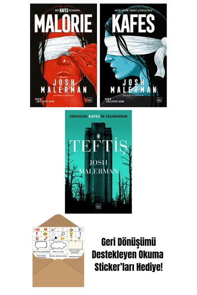 İthaki Yayınları Malorie: Bir Kafes Romanı + Kafes – Sakın Gözlerini Açma + T...