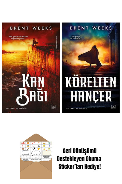 İthaki Yayınları Kan Bağı – Işıkyaratan Serisi 4 + Körelten Hançer – Işıkyara...