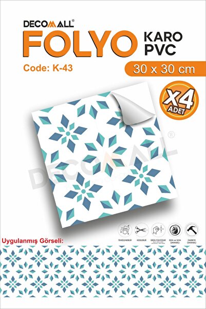 senavia farkınızı yansıtın K-43 Folie autoadezivă pentru plăci de pardoseală,...