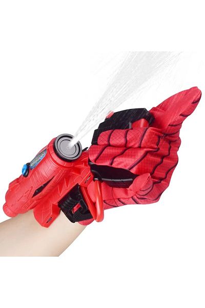 Toybox Spider Web Gloves Shooters Costume Toy for Kids Girl Boys, Spiderman Water Cosplay Launcher
