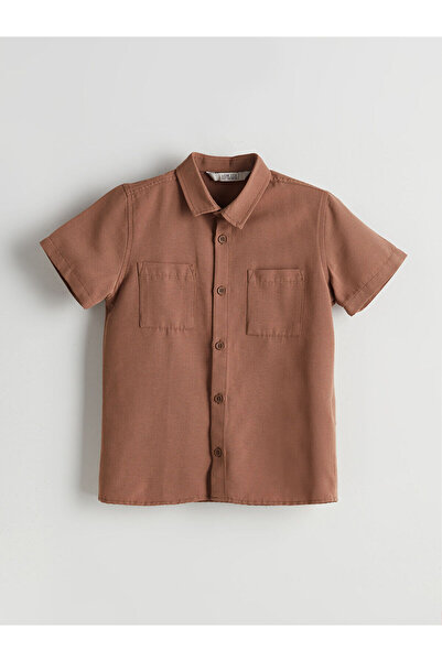 LC Waikiki Two Mt Shop Quality Linen Blend Boys' Shirt