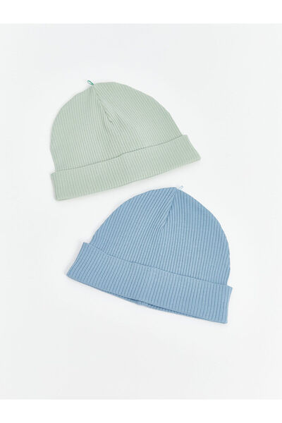 LC Waikiki Basic-Set mit 2 Baskenmützen für Babys