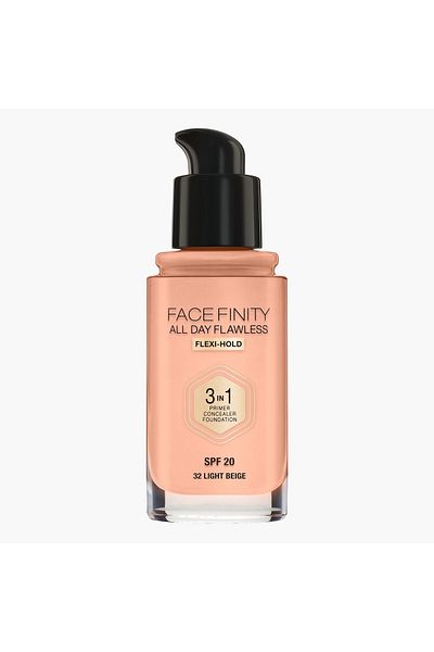 Max Factor ماكس فاكتور فيس فينيتي أول داي فلوليس 3 في 1 كريم أساس - 30 مل