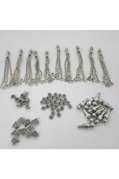 QELA COLLECTION Epoksi Doğal Taş Tesbih Hobi Yapım Seti 10 Adet Tesbih Yapabi...