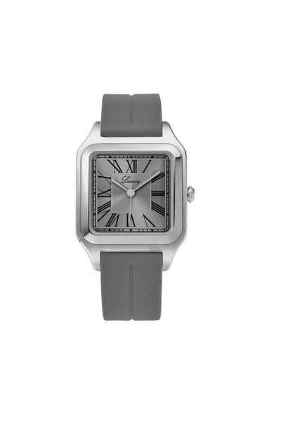 Luxure Men's Rubber Watch - Gray Color