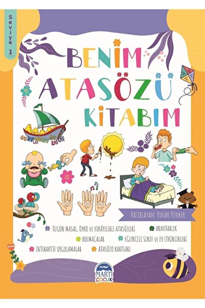 Martı Yayınları Benim Atasözü Kitabım - Seviye 1 Martı Yay. (Koruma Poşetli)