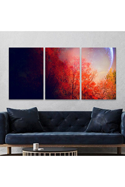 4gdran ثلاث لوحات قماشية فخمة بتصميم مودرن مع برواز أسود مجوف