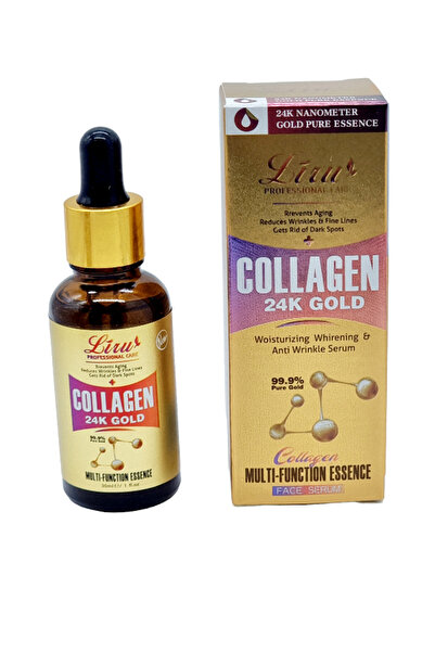 OEM Facial Serum with Collagen and 24K Gold – LIRU