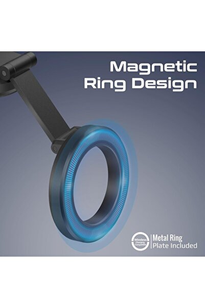 Promate Magnetic Car Holder MagHoop-HG (Black)