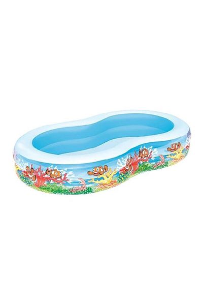 BESTWAY Sea Creatures Print Inflatable Pool 54118