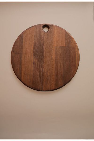 Rabo Craft Planko - Rustic Wooden Round Cutting & Serving Board