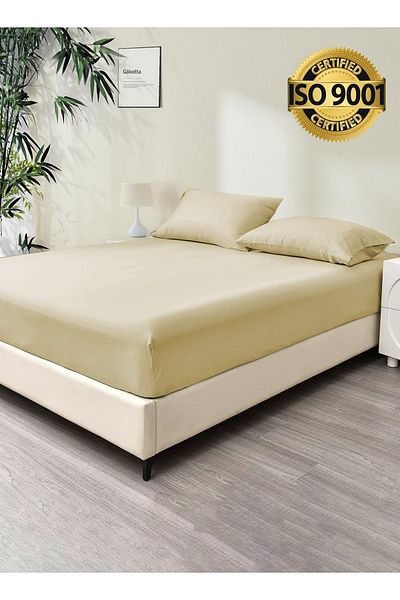 Master Home Textile طقم ملاءات تبريد من 3 قطع مصنوعة من 100% رايون الخيزران، مقاس كوين، ناعمة كالحرير، تناسب سرير بمقاس 160×200 سم