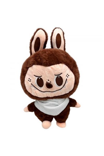 BaoBao Large plush Labubu with long ears and funny expression - soft toy for children, 36 cm, BaoBao