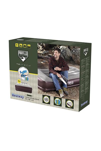 BESTWAY Buffalo Tree Tech Double Air Bed Model 100120540