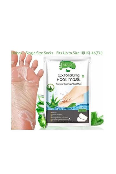 ALİVER Magic Foot Peeling Socks 40g with Aloe Vera
