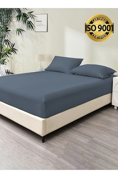 Master Home Textile طقم ملاءات تبريد من 100% رايون من الخيزران، قطعتان، مقاس مفرد، ناعم كالحرير، يناسب سريرًا بمقاس 120×200 سم