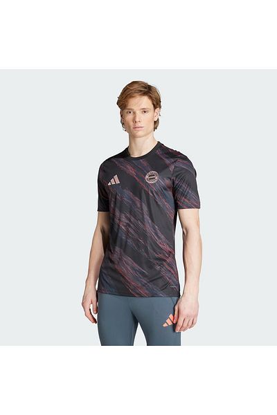 adidas قميص أسود للرجال Fcb Preshı Jn5630