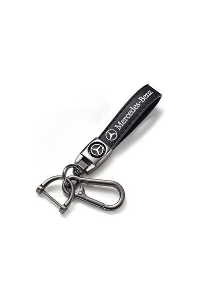 Bonjour سلسلة مفاتيح مرسيدس بنز المعدنية - حلقة مفاتيح سيارة فاخرة