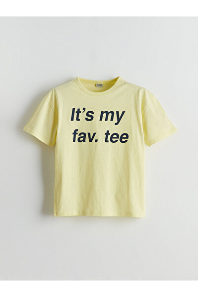 LC Waikiki Ανδρικό μπλουζάκι με λαιμόκοψη Özmarka New Season