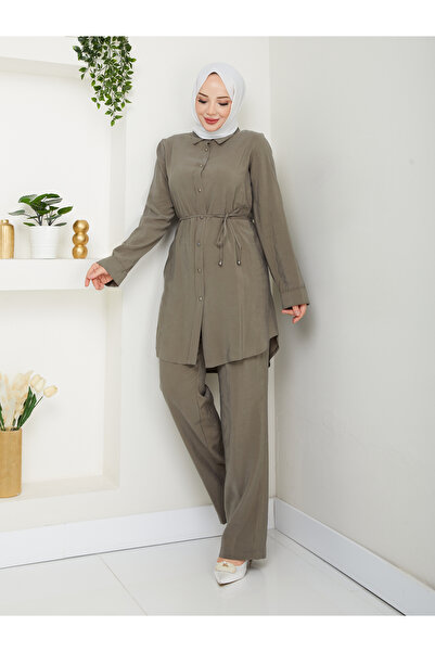 BELLİNA Kadın Yazlık Modal Kumaş Rahat Takım