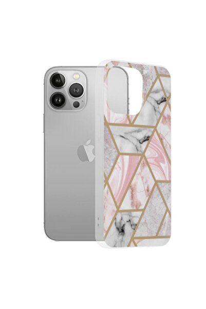 Techsuit Carcasă de telefon pentru iPhone 13 Pro, seria Marble, Techsuit, mod...