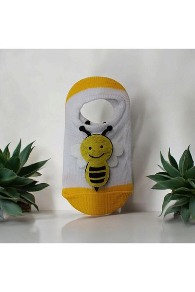 ÖZKARDEŞLER BABY Özkardeşler Baby Baby and Child Babet Socks Felt Figured