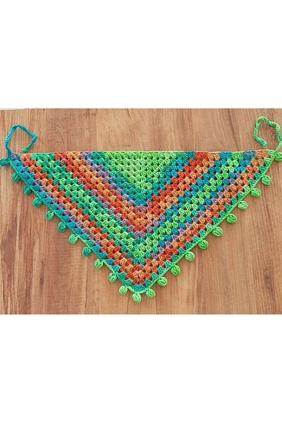 HemaSTR Hand Knitted Cotton Yarn Bandana Knitted Scarf
