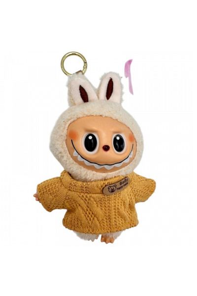 BaoBao Labubu Cozy Look 17-18cm – plush toy with keychain, BaoBao