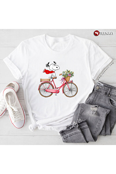 AZIZI TEKSTIL Κοντομάνικο μπλουζάκι με στρογγυλή λαιμόκοψη και σχέδιο καρδιάς