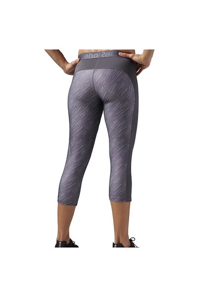 Reebok Pantaloni Workout Ready Printed Capri 3/4 Pentru Femei