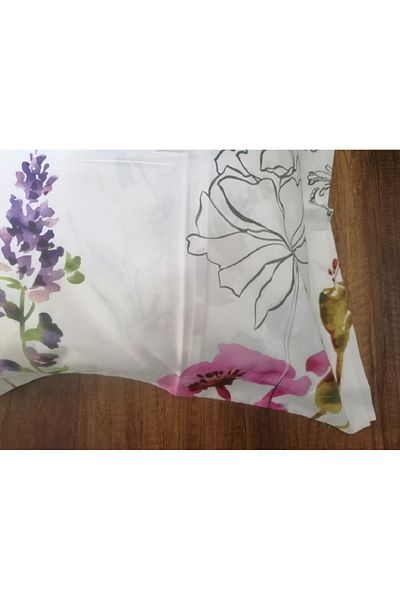 Taç Crown Satin Flounce Pillowcase Set – 2 Pieces – 50X70 cm