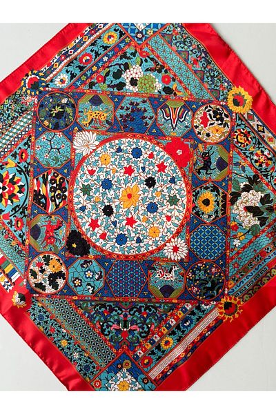 AGAPI Scarf Ethnic Patterned Bandana Scarf