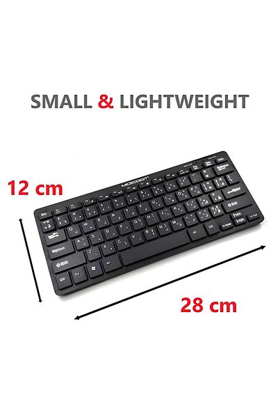 Microdigit Small and lightweight computer keyboard MD302K