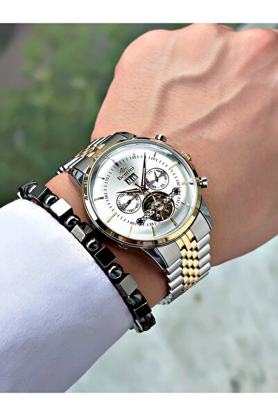 Bentini Men's Wrist Watch with Automatic Machine Function