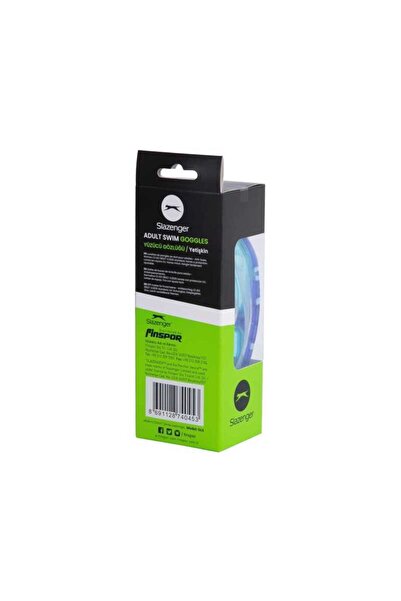 Slazenger Yetişkin Yüzücü Gözlüğü GL6 BlueClearClear+BONE(UNİSEX)