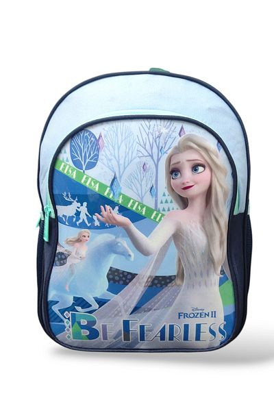 Frozen Licensed Girl's Two-Compartment Primary School Bag''Be Fearless'' 6251-6249