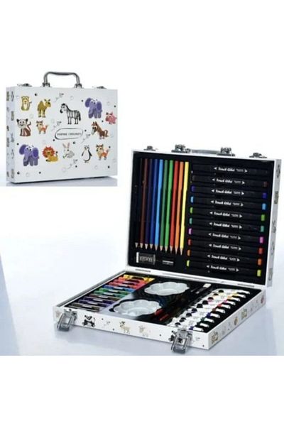 Toybox 68 Pcs Portable Kids Drawing & Painting Art Supplies Set