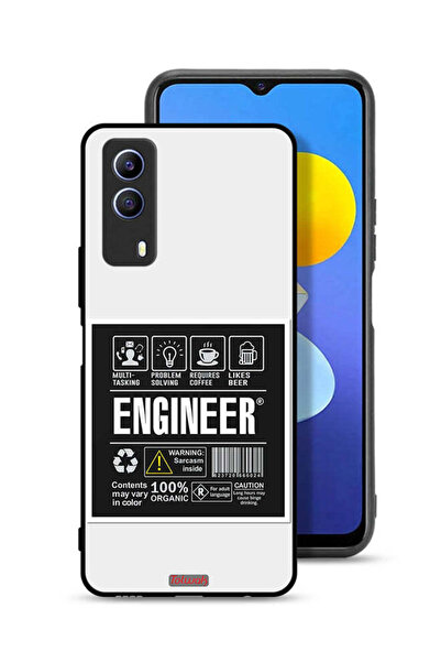 Tolwak غطاء حماية لجهاز Vivo T1x - ملصق المهندس