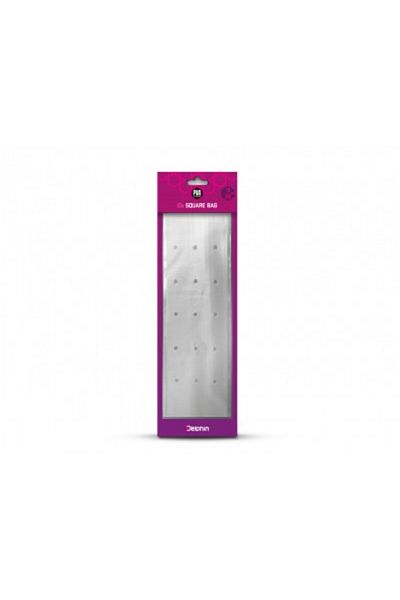 DELPHİN Pungi PVA pătrate Delphin PVA n'tastic cu găuri, 200 x 70 mm, set 10 buc.