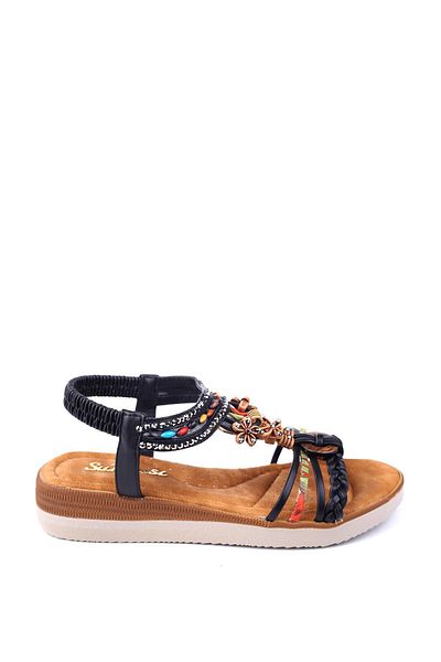 Papuçsepeti Shoe Basket 361 Women's Daily Anatomical Comfortable Sole Sandals