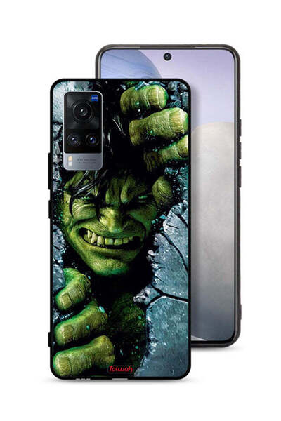 Tolwak غطاء حماية Vivo X60t بتصميم هالك المذهل