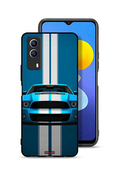 Tolwak Vivo T1x Protective Case Cover Car Abstract Art