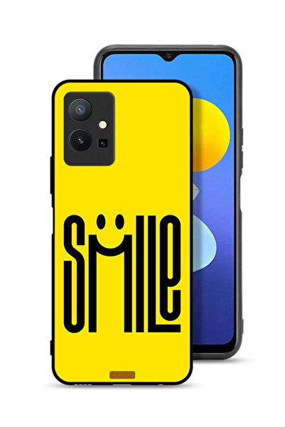 Tolwak Vivo T1 5G Protective Case Cover Smile Art
