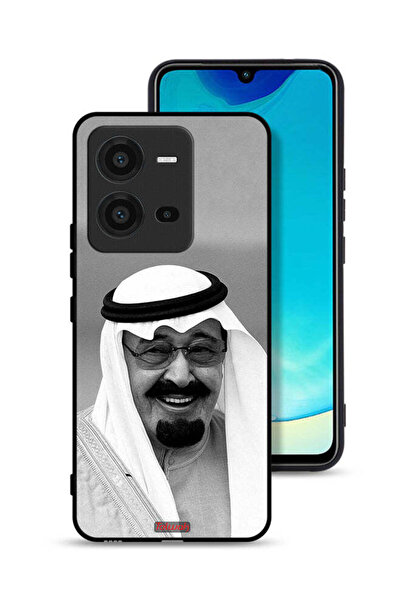 Tolwak غطاء حماية لهاتف فيفو V25 5G صورة الملك عبدالله مبتسماً