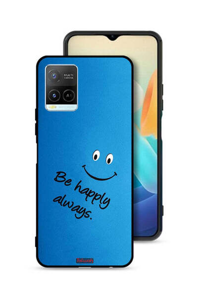 Tolwak غطاء حماية لهاتف Vivo Y33s 4G كن سعيدًا دائمًا